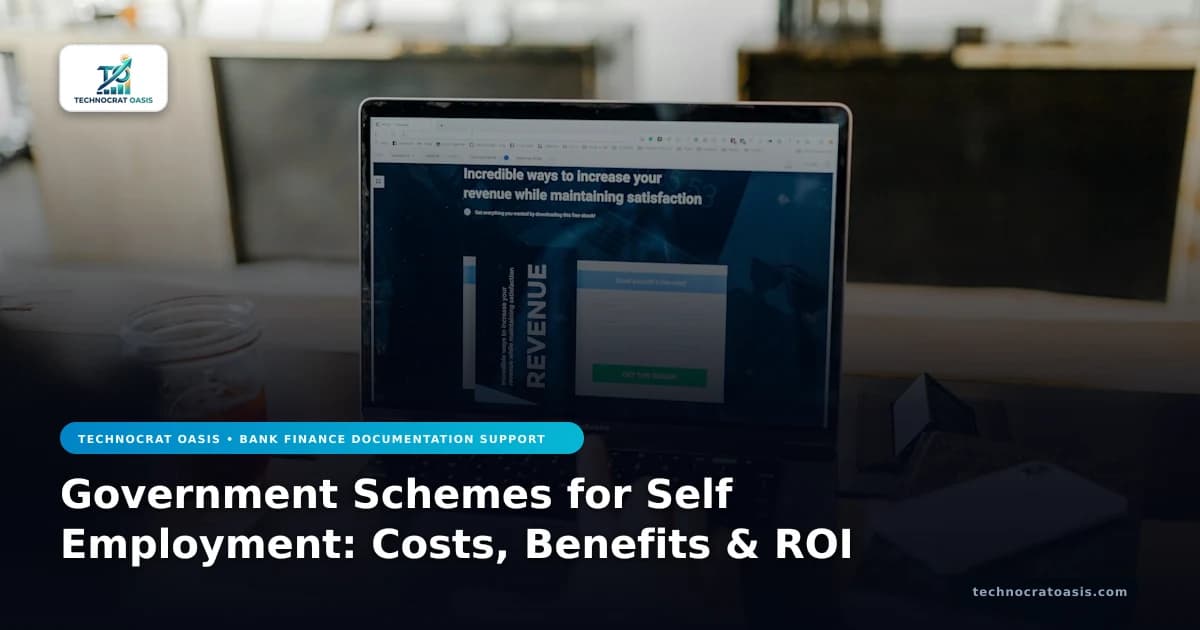 Government Schemes for Self Employment: Costs, Benefits & ROI