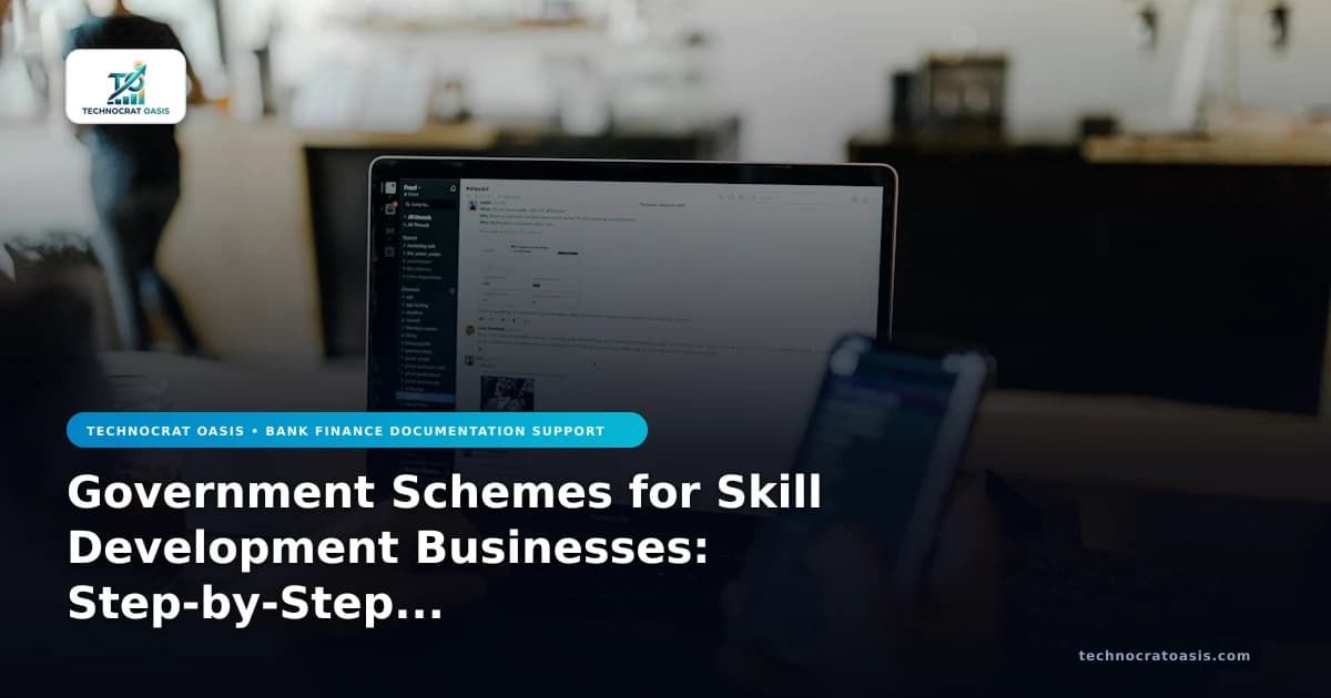 Government Schemes for Skill Development Businesses: Step-by-Step Implementation