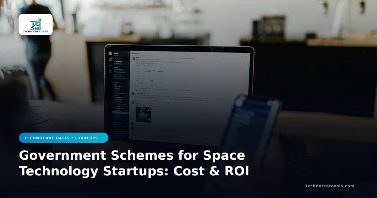 Government Schemes for Space Technology Startups: Cost & ROI