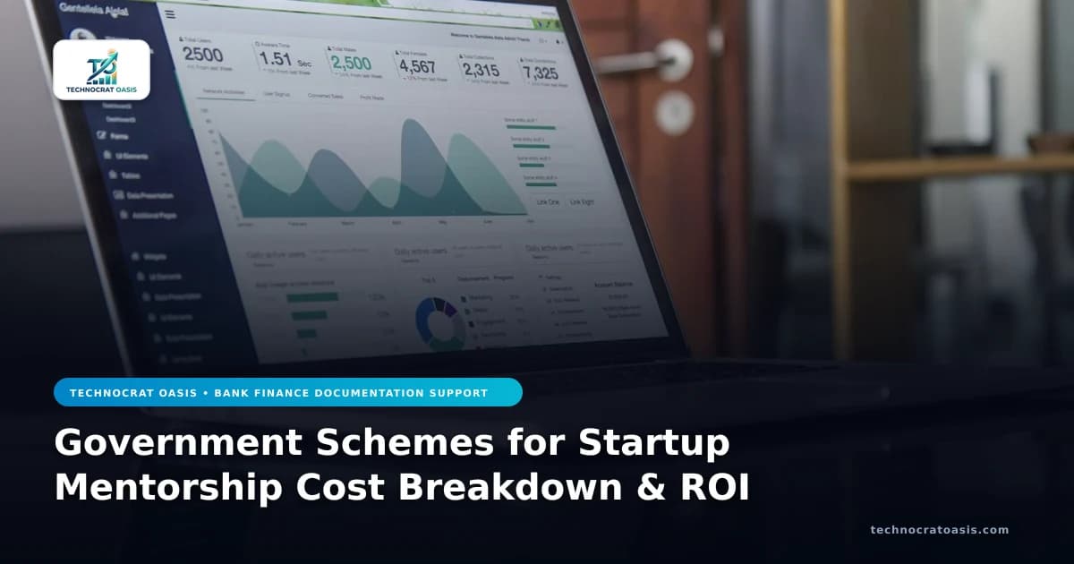 Government Schemes for Startup Mentorship Cost Breakdown & ROI