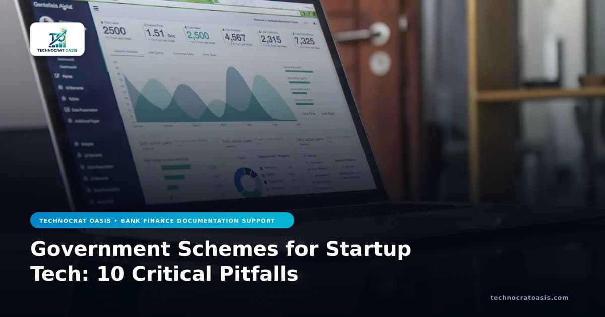 Government Schemes for Startup Tech: 10 Critical Pitfalls