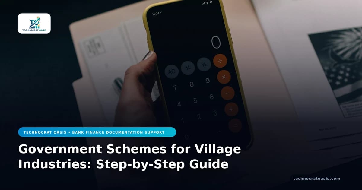 Government Schemes for Village Industries: Step-by-Step Guide