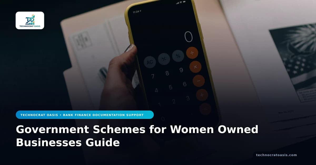 Government Schemes for Women Owned Businesses Guide