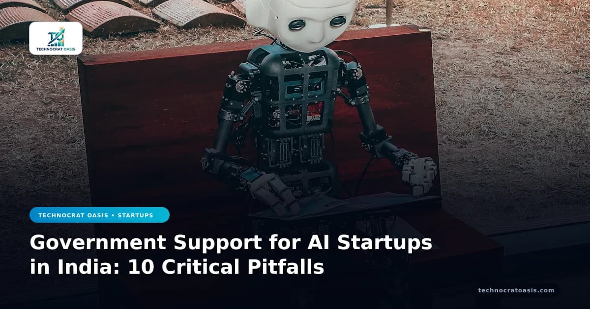 Government Support for AI Startups in India: 10 Critical Pitfalls