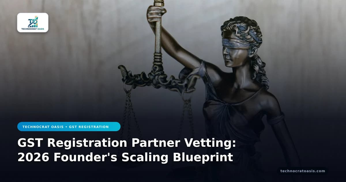 GST Registration Partner Vetting: 2026 Founder's Scaling Blueprint