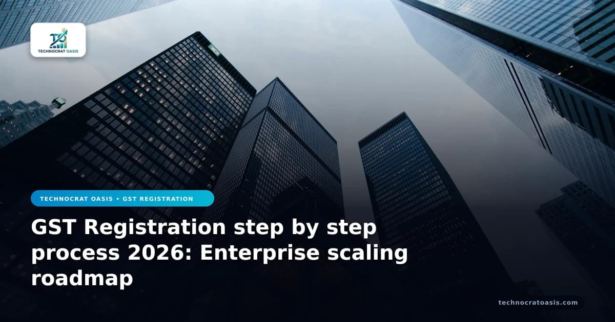 GST Registration step by step process 2026: Enterprise scaling roadmap