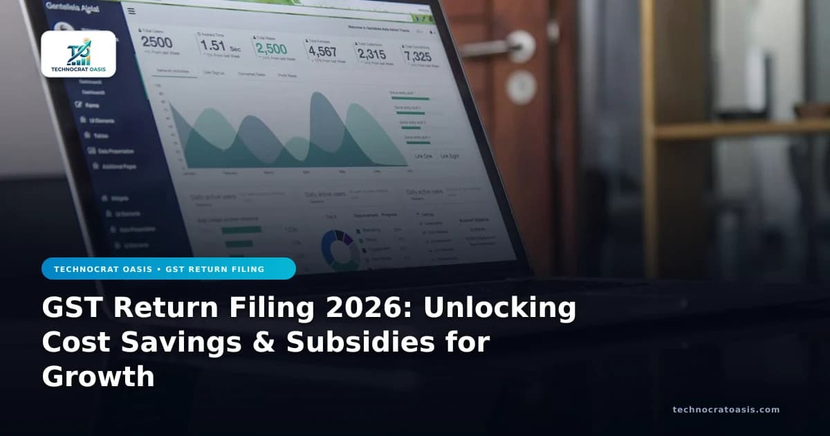 GST Return Filing 2026: Unlocking Cost Savings & Subsidies for Growth