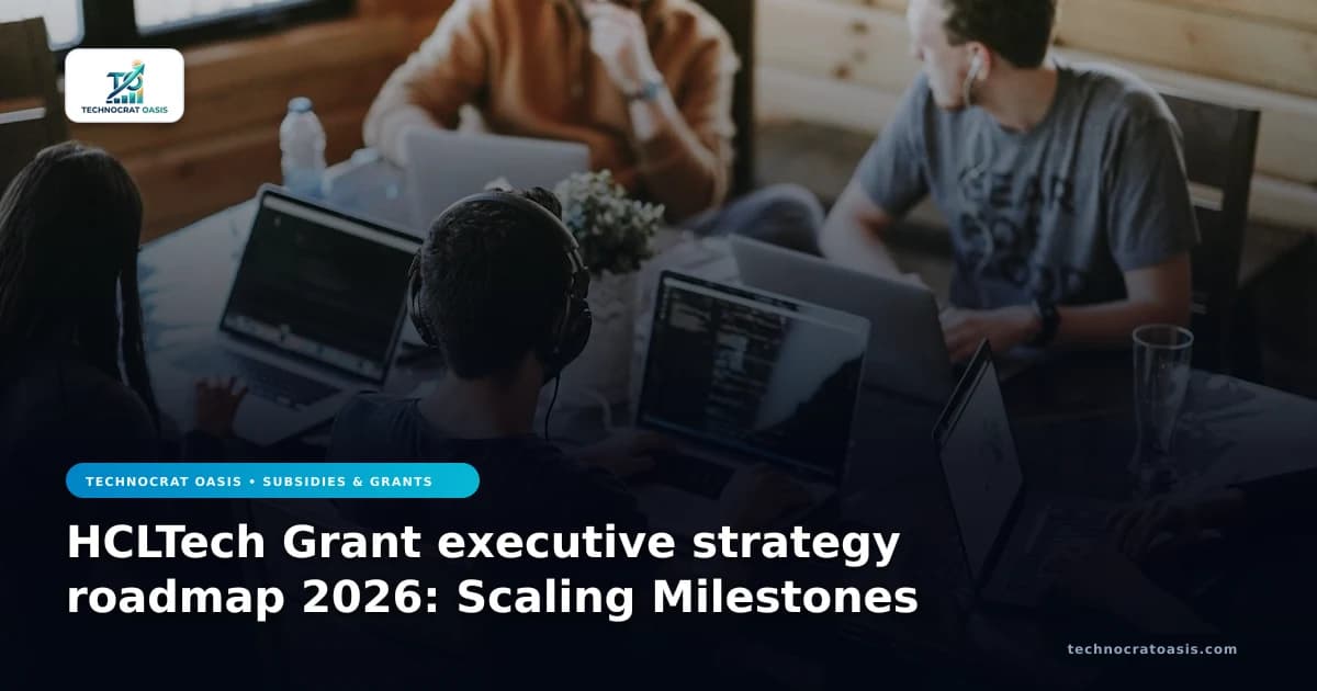 HCLTech Grant executive strategy roadmap 2026: Scaling Milestones