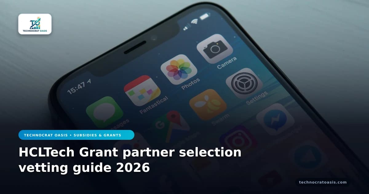HCLTech Grant partner selection vetting guide 2026