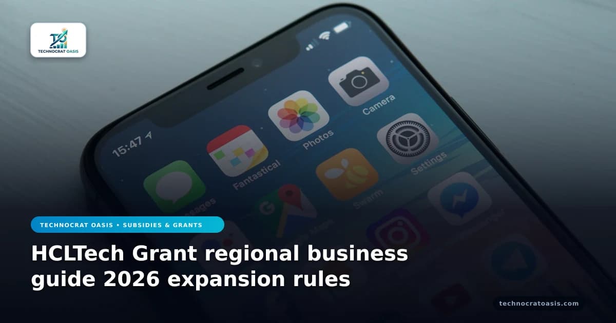 HCLTech Grant regional business guide 2026 expansion rules