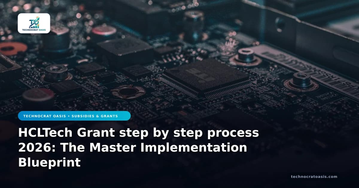 HCLTech Grant step by step process 2026: The Master Implementation Blueprint