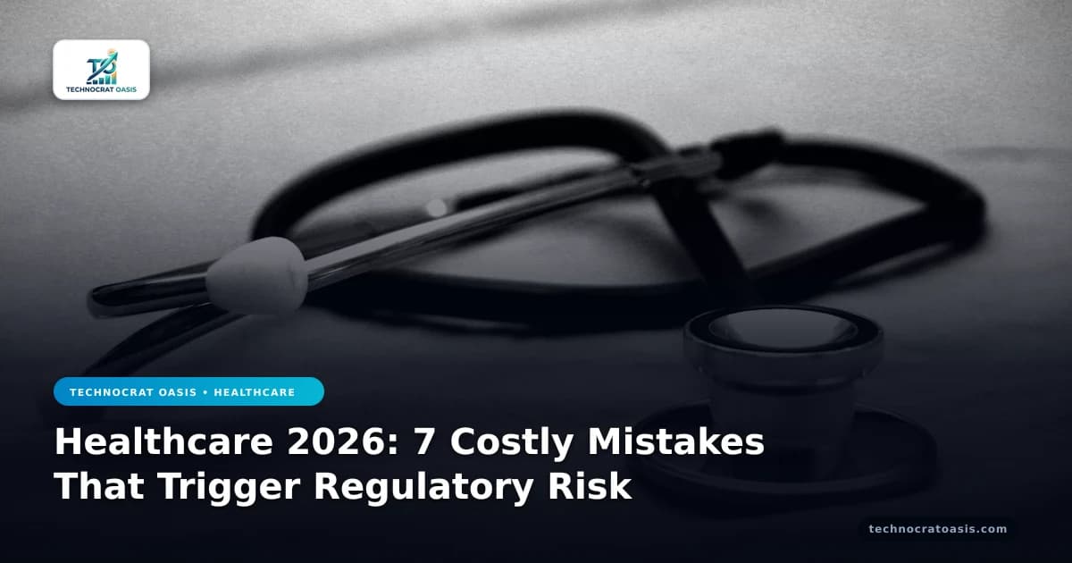 Healthcare 2026: 7 Costly Mistakes That Trigger Regulatory Risk