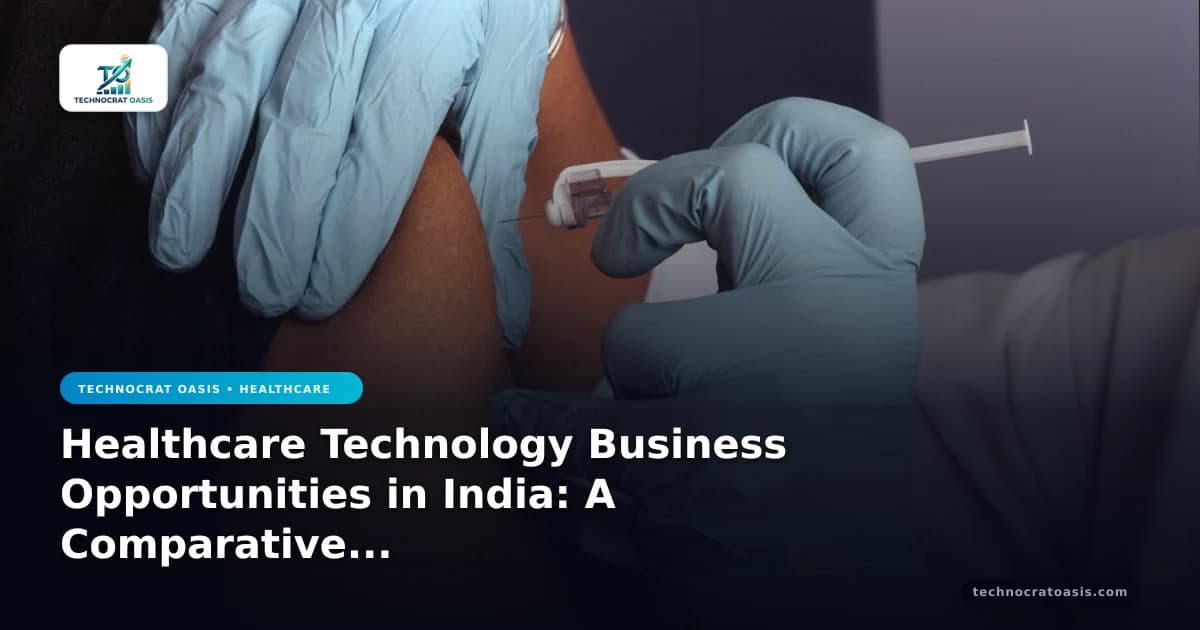Healthcare Technology Business Opportunities in India: A Comparative Analysis