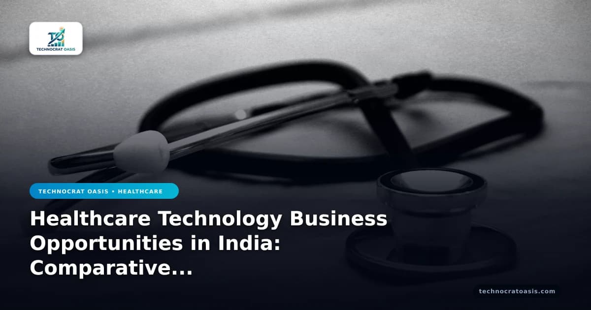 Healthcare Technology Business Opportunities in India: Comparative Analysis