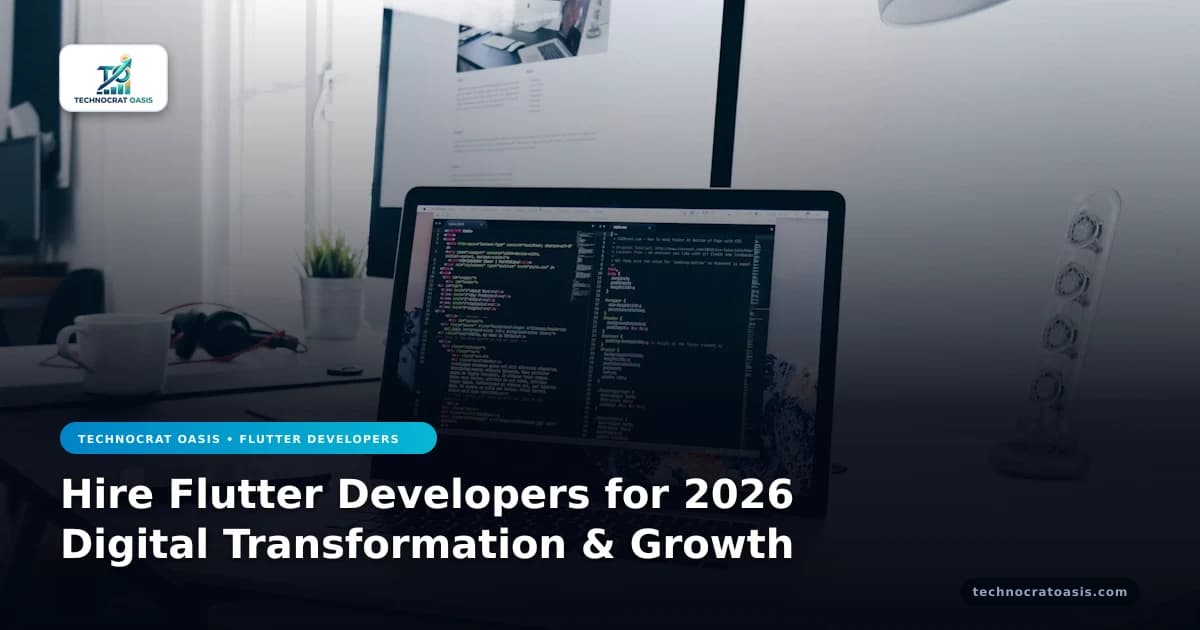 Hire Flutter Developers for 2026 Digital Transformation & Growth