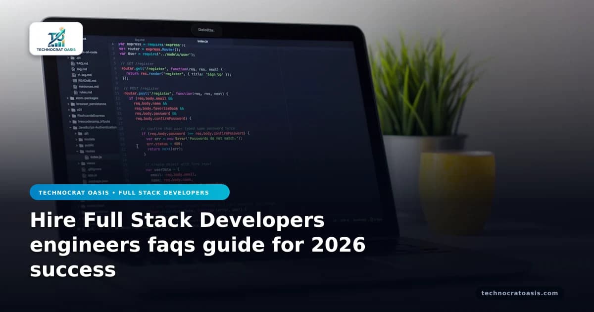 Hire Full Stack Developers engineers faqs guide for 2026 success
