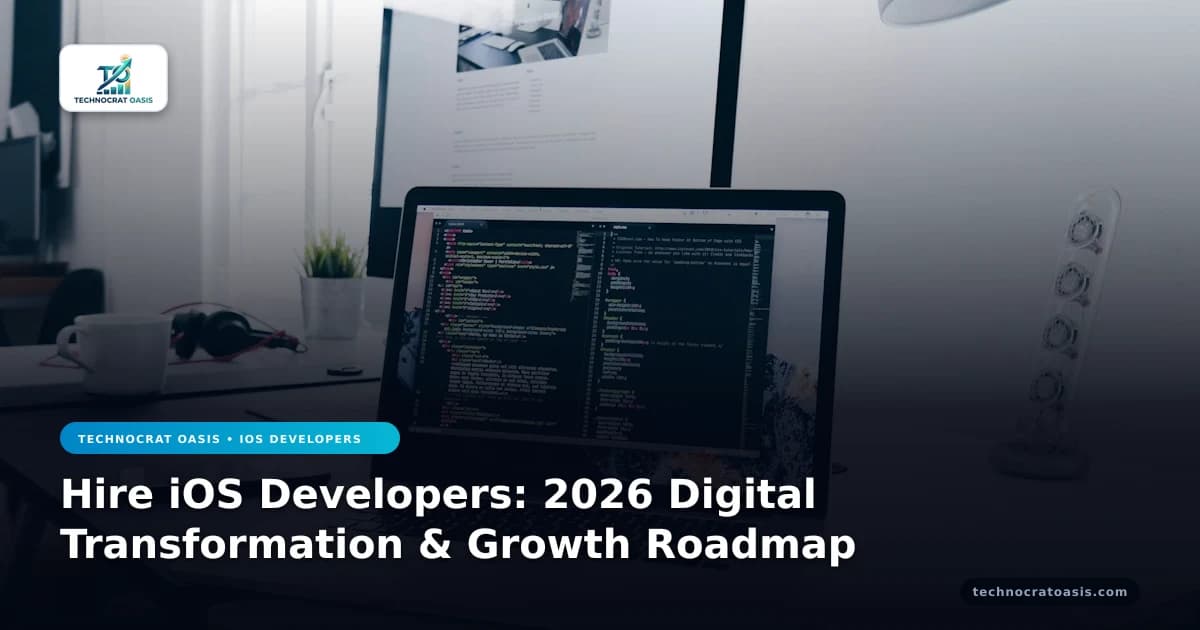 Hire iOS Developers: 2026 Digital Transformation & Growth Roadmap