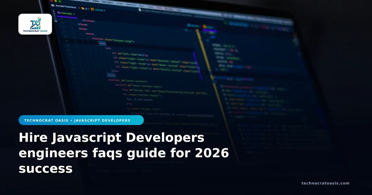 Hire Javascript Developers engineers faqs guide for 2026 success