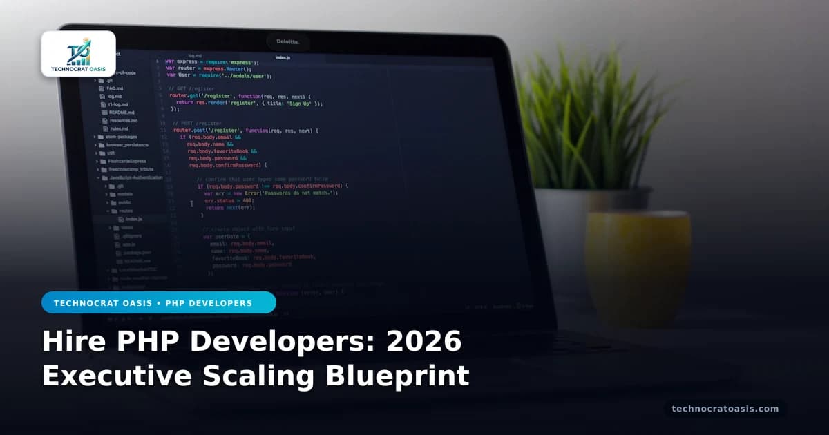 Hire PHP Developers: 2026 Executive Scaling Blueprint