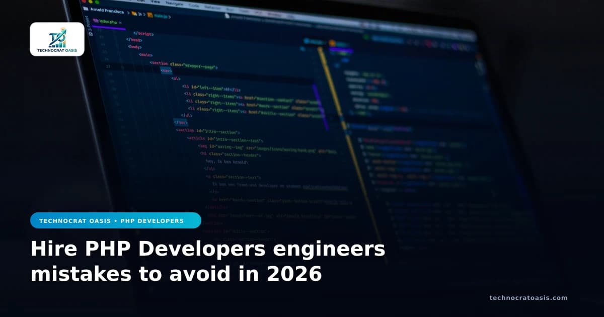 Hire PHP Developers engineers mistakes to avoid in 2026