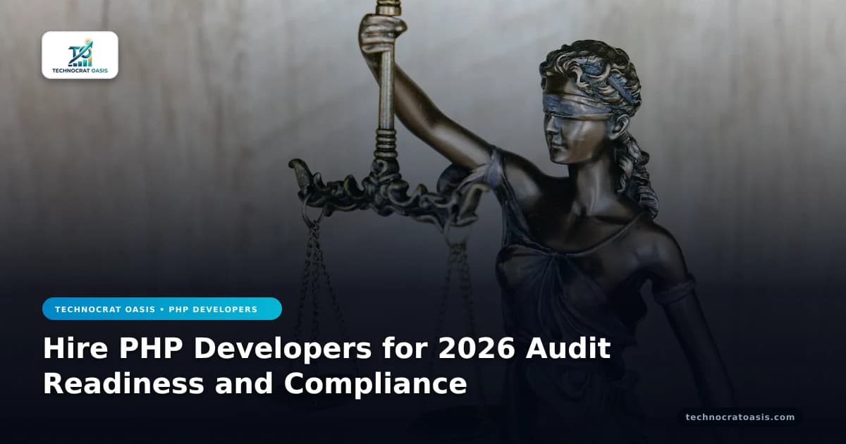 Hire PHP Developers for 2026 Audit Readiness and Compliance