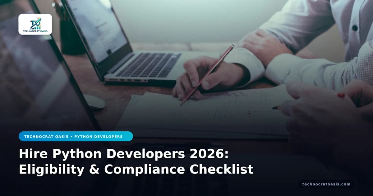Hire Python Developers 2026: Eligibility & Compliance Checklist