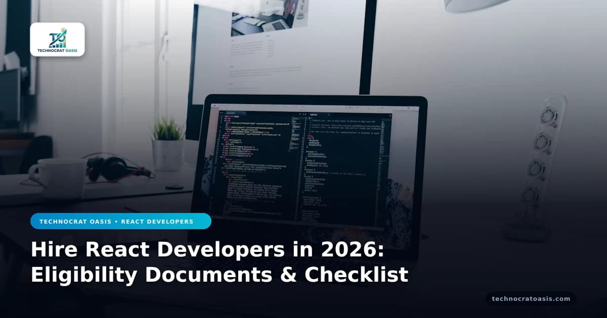 Hire React Developers in 2026: Eligibility Documents & Checklist