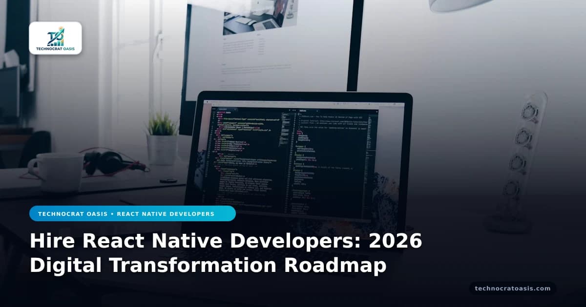 Hire React Native Developers: 2026 Digital Transformation Roadmap