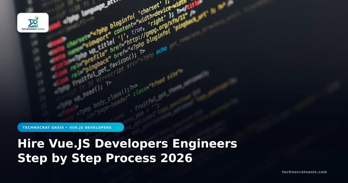 Hire Vue.JS Developers Engineers Step by Step Process 2026
