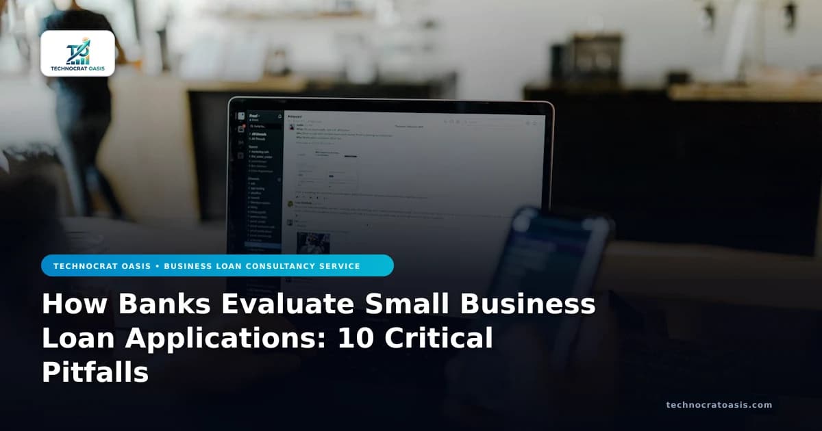 How Banks Evaluate Small Business Loan Applications: 10 Critical Pitfalls