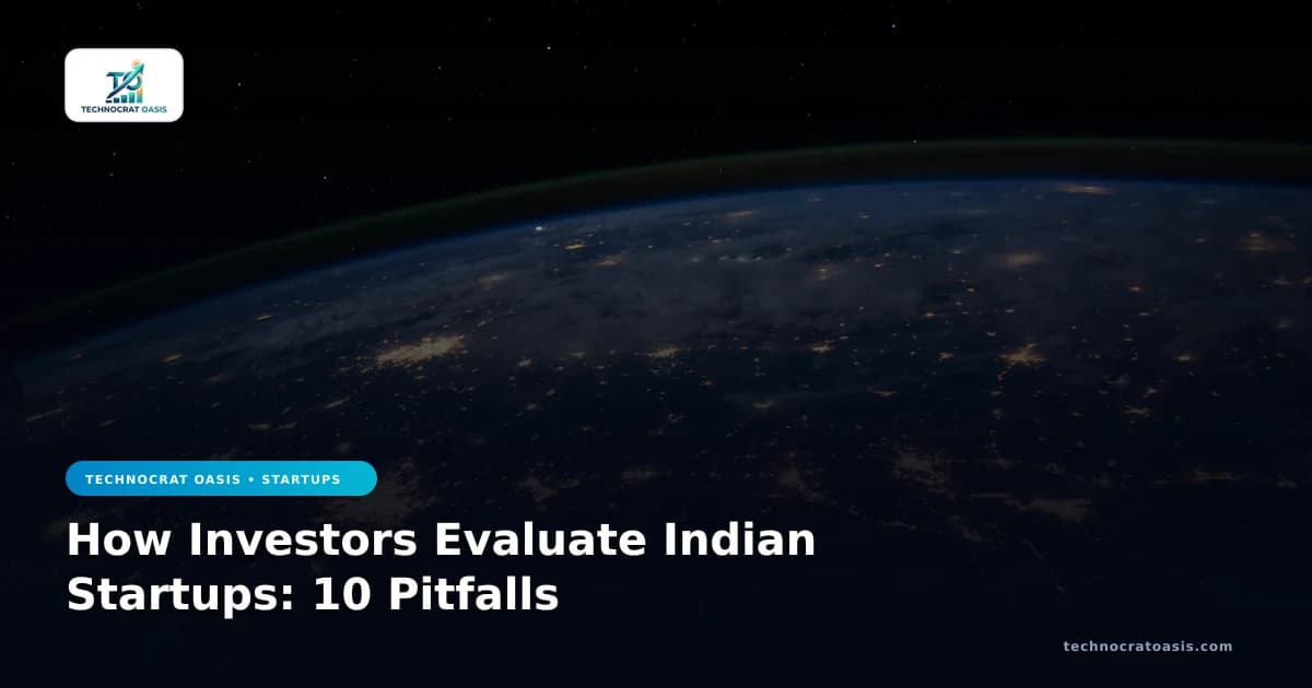 How Investors Evaluate Indian Startups: 10 Pitfalls
