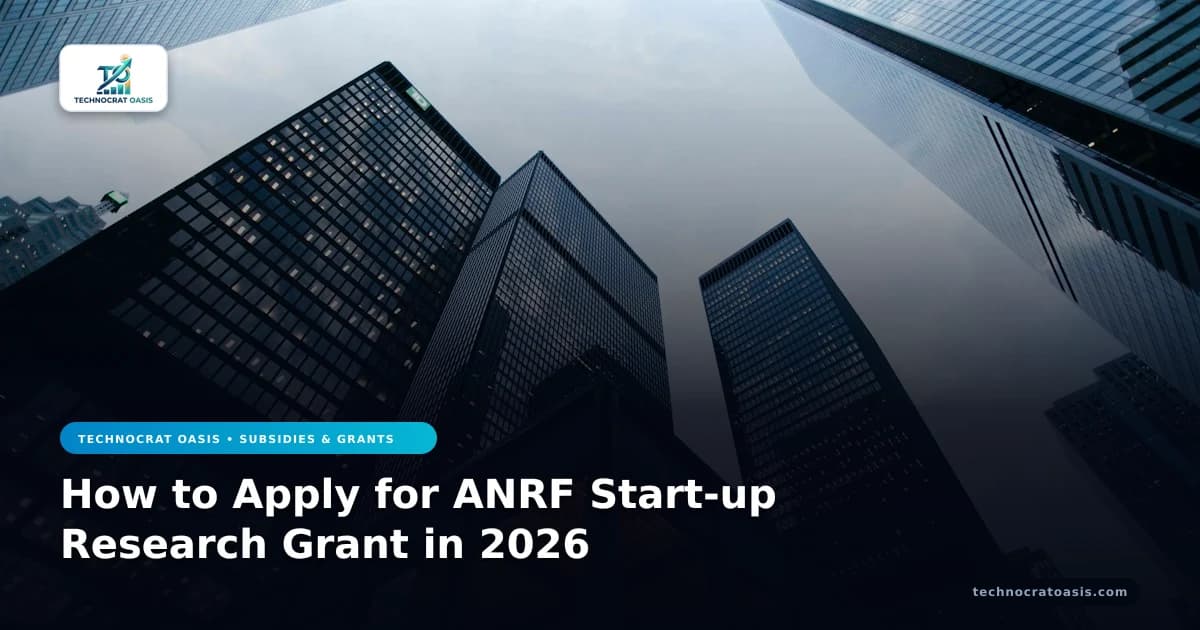 How to Apply for ANRF Start-up Research Grant in 2026