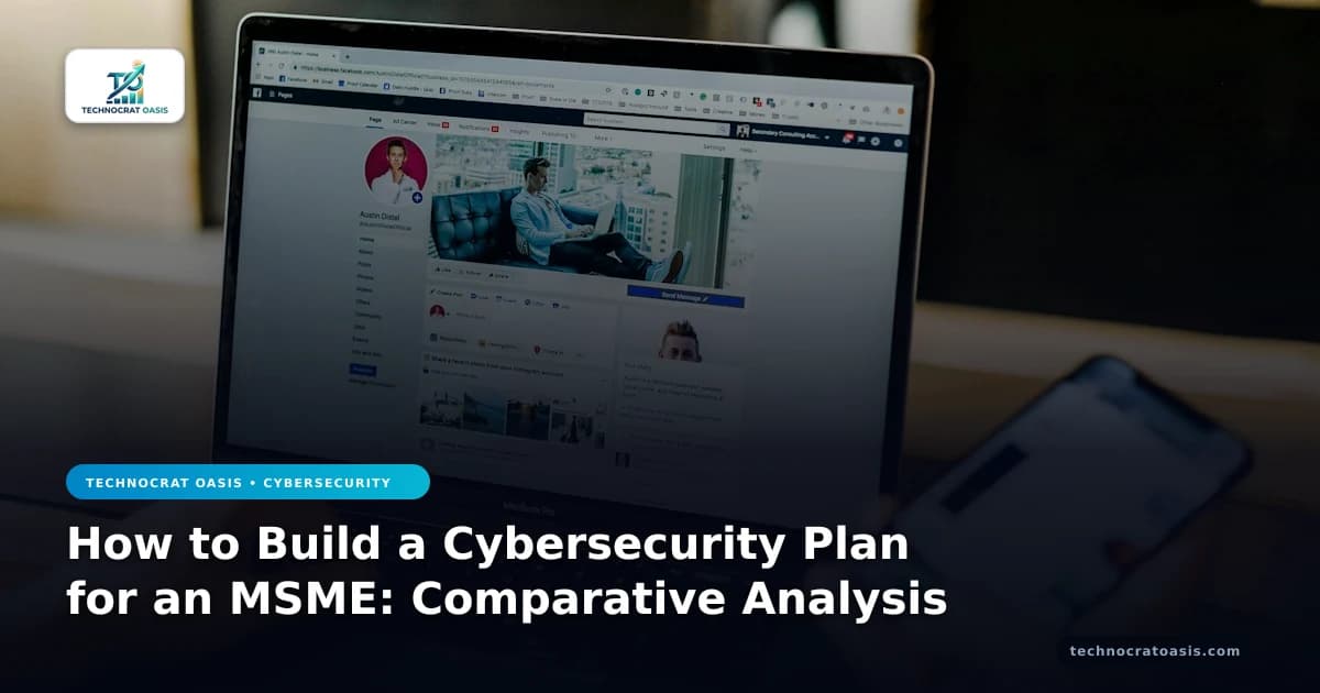 How to Build a Cybersecurity Plan for an MSME: Comparative Analysis