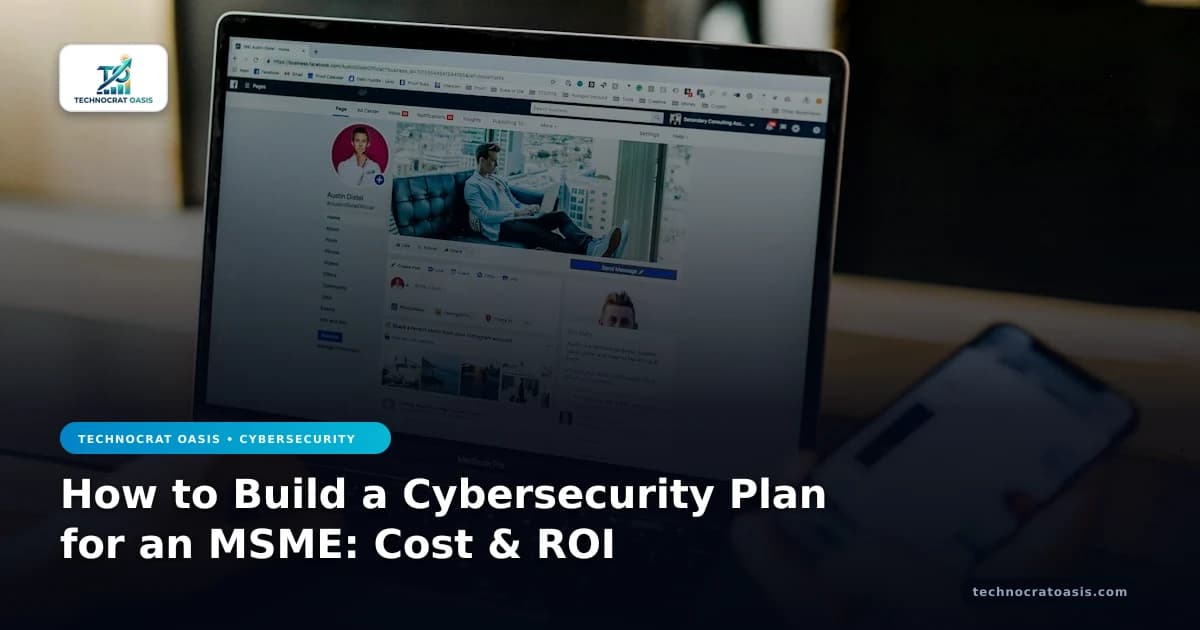 How to Build a Cybersecurity Plan for an MSME: Cost & ROI