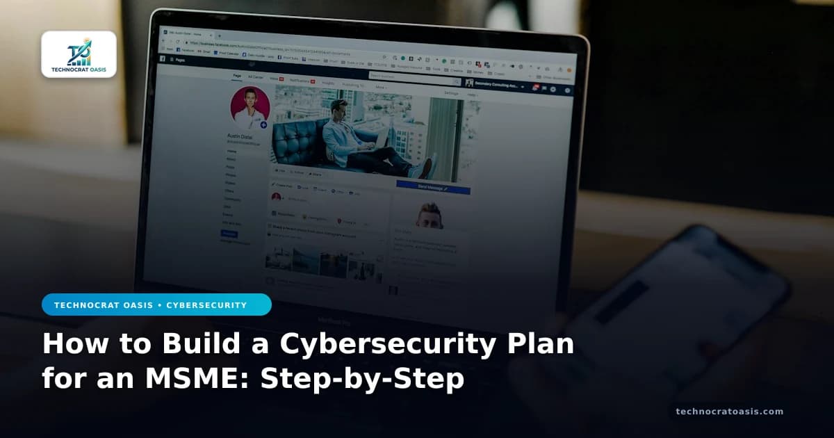 How to Build a Cybersecurity Plan for an MSME: Step-by-Step