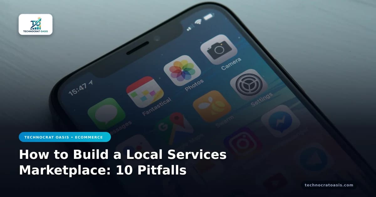 How to Build a Local Services Marketplace: 10 Pitfalls