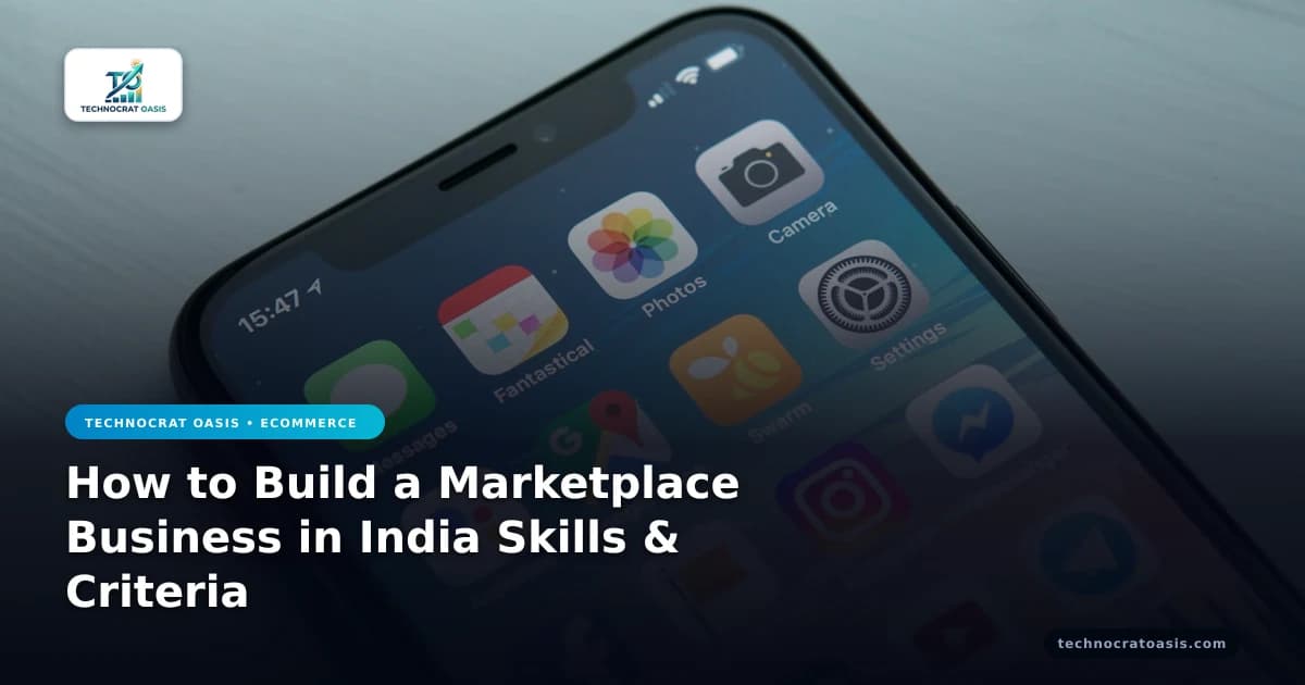 How to Build a Marketplace Business in India Skills & Criteria