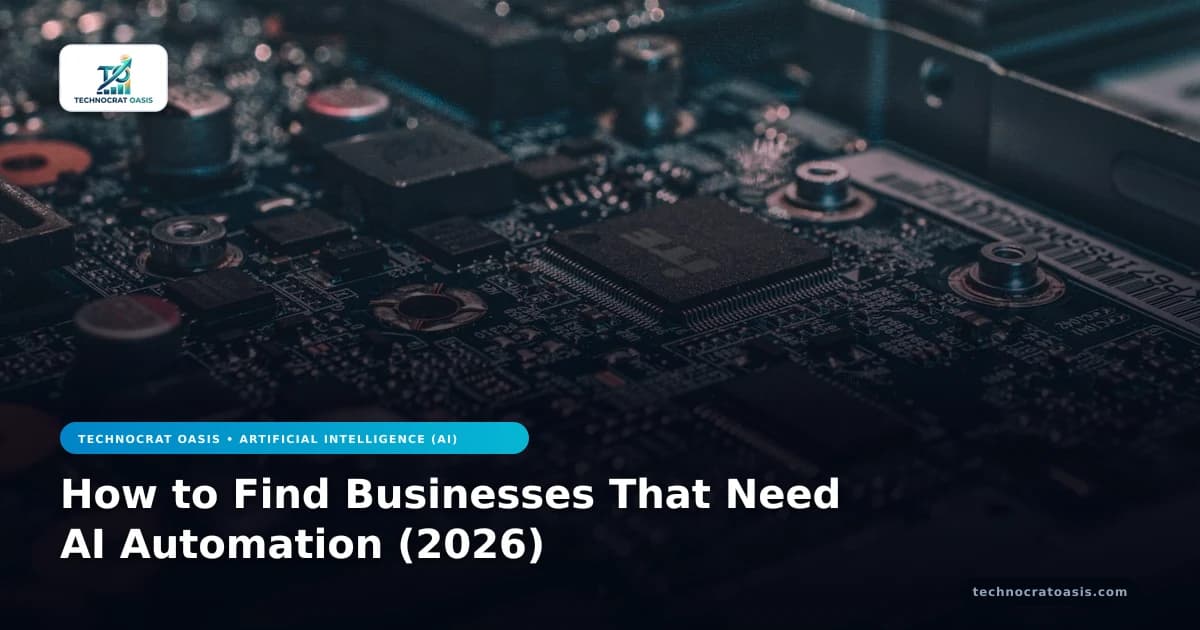 How to Find Businesses That Need AI Automation (2026)