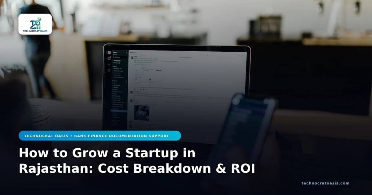 How to Grow a Startup in Rajasthan: Cost Breakdown & ROI