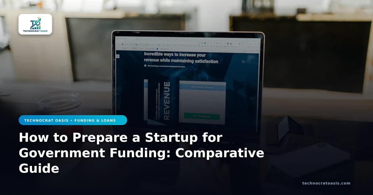 How to Prepare a Startup for Government Funding: Comparative Guide