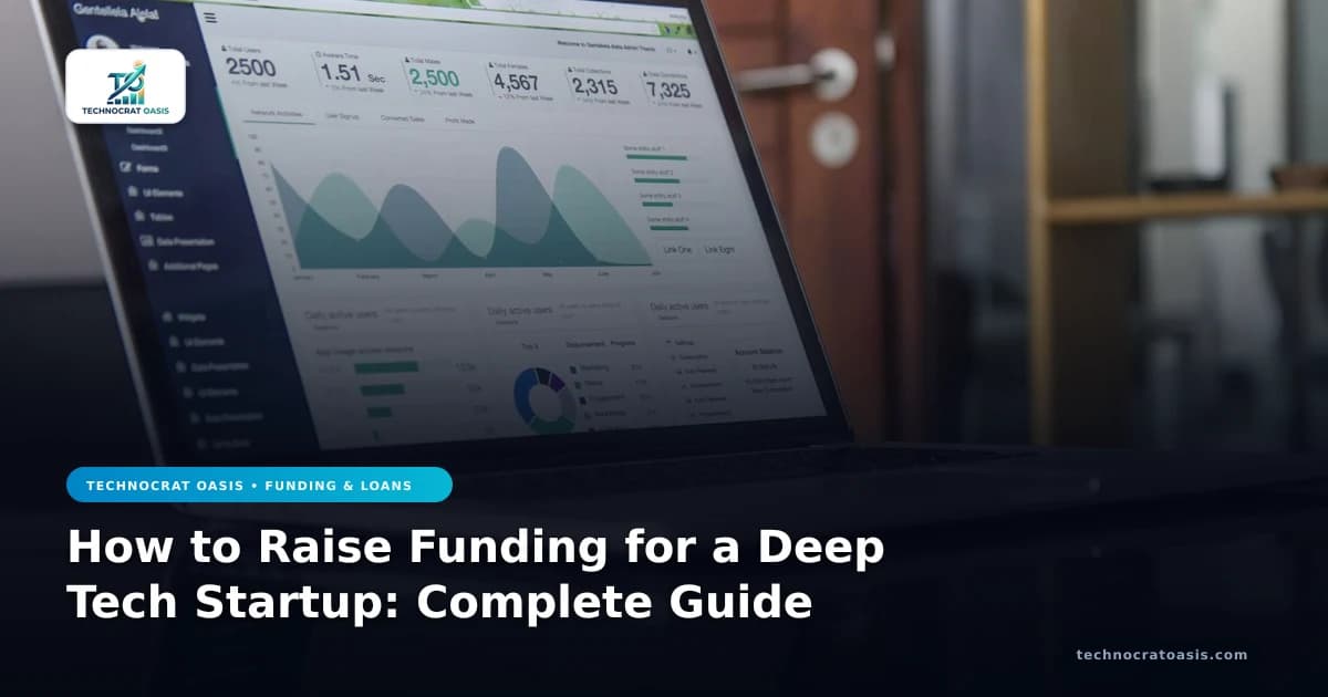 How to Raise Funding for a Deep Tech Startup: Complete Guide