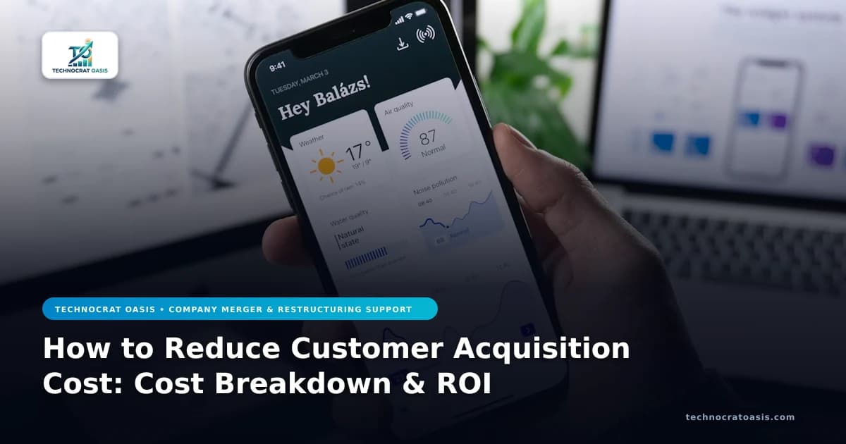 How to Reduce Customer Acquisition Cost: Cost Breakdown & ROI