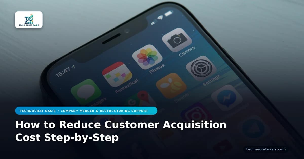 How to Reduce Customer Acquisition Cost Step-by-Step