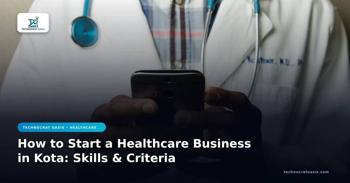 How to Start a Healthcare Business in Kota: Skills & Criteria