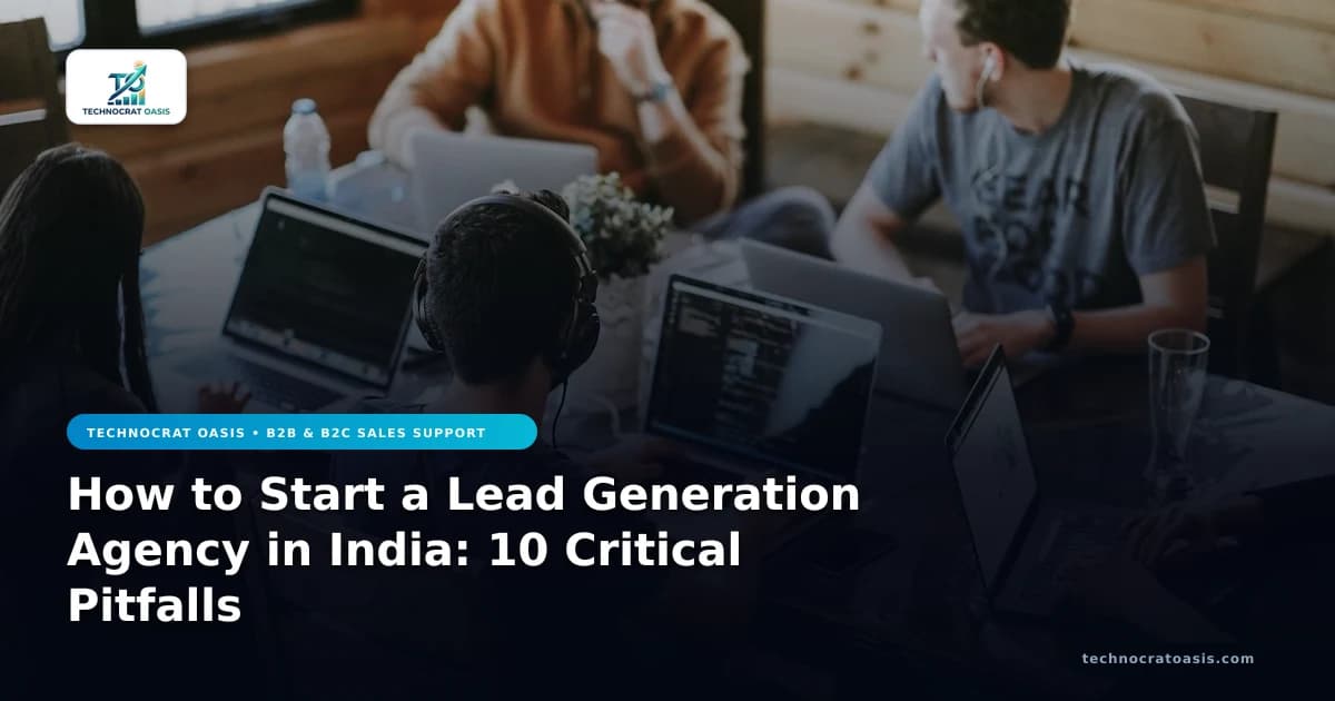 How to Start a Lead Generation Agency in India: 10 Critical Pitfalls