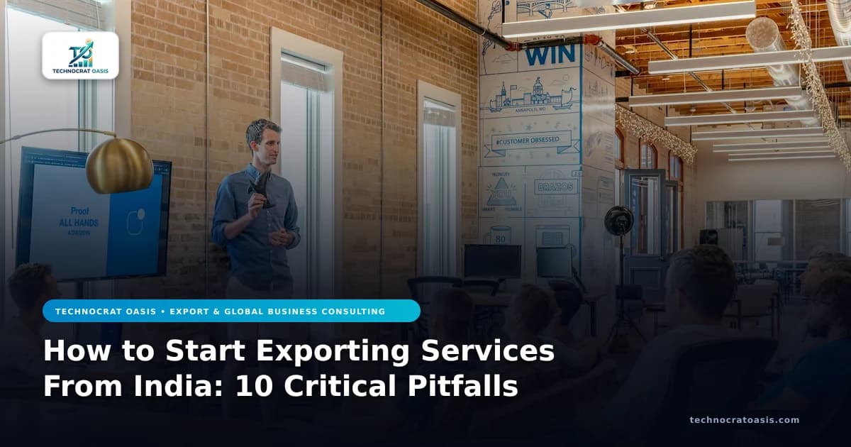 How to Start Exporting Services From India: 10 Critical Pitfalls