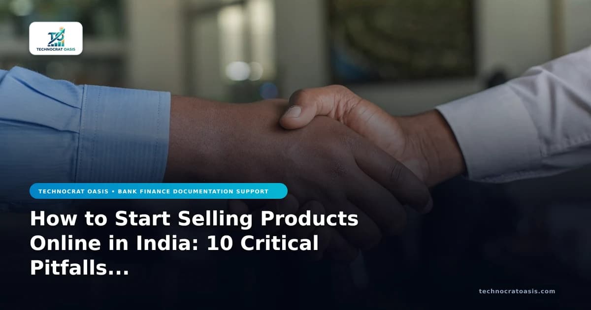 How to Start Selling Products Online in India: 10 Critical Pitfalls & Compliance Mistake Prevention
