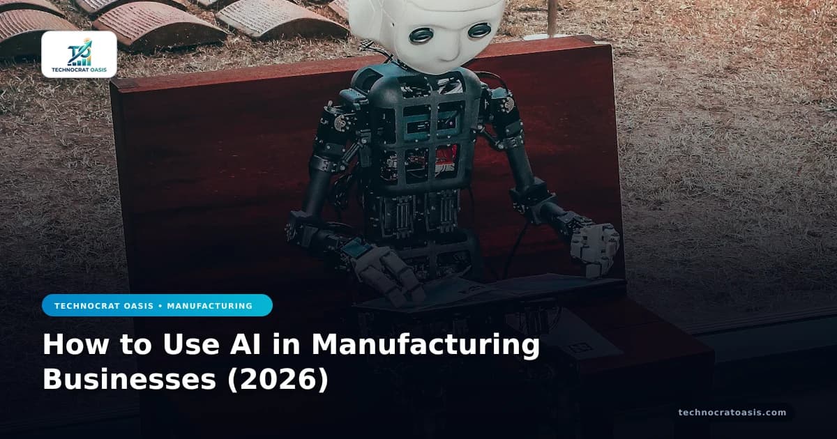 How to Use AI in Manufacturing Businesses (2026)