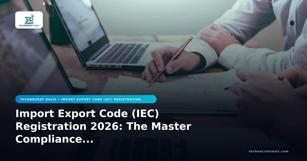 Import Export Code (IEC) Registration 2026: The Master Compliance Playbook