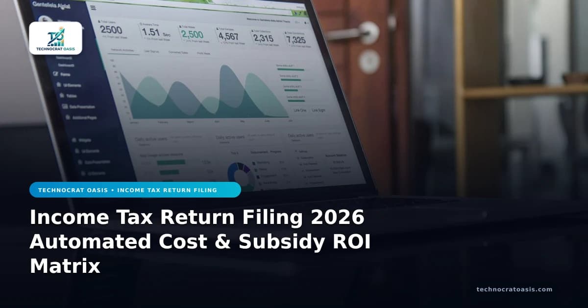Income Tax Return Filing 2026 Automated Cost & Subsidy ROI Matrix